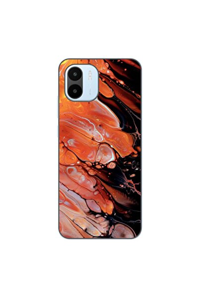 OEM Калъф, съвместим с Xiaomi Redmi A1, силиконов гел TPU, с абстрактен десен...