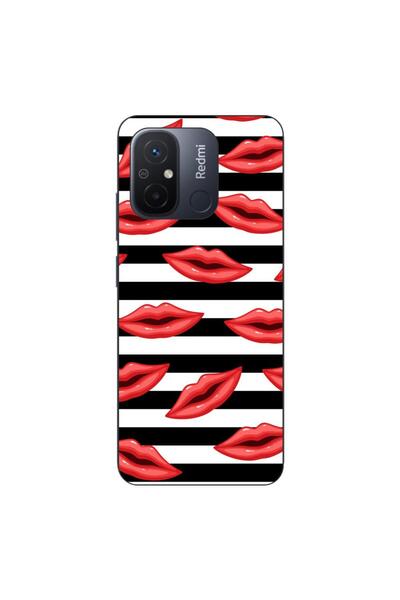 OEM Case compatible with Xiaomi Redmi 12C Silicone Gel Tpu Pattern Striped Ki...