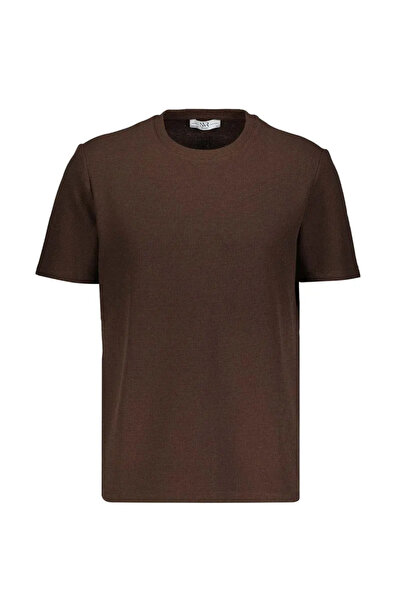 SÜVARİ Waffle Sıfır Yaka Erkek T-shirt Sts1014000001