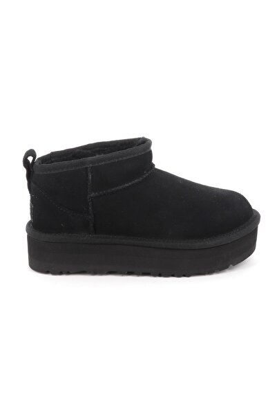 UGG Παιδικό Μποτάκι για Κορίτσι Classic Ultra Minnie Platform Χρώματος Μαύρο ...
