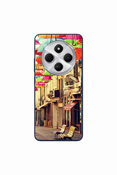 OEM Θήκη συμβατή με Xiaomi Redmi 14C Σιλικόνης Gel TPU με σχέδιο Πολύχρωμες Ο...
