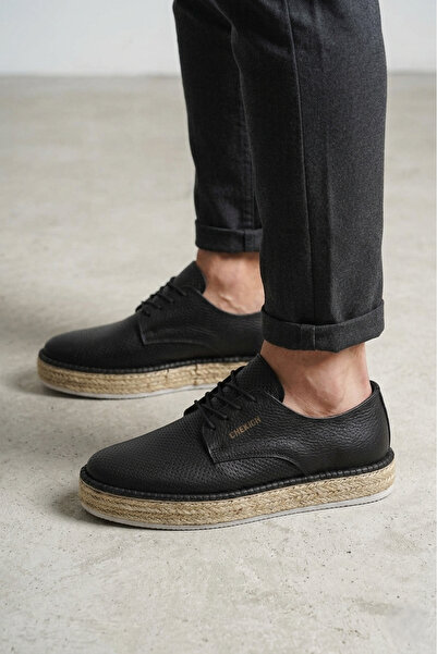 Zerenyus Zrc117 High Quality Daily Casual Men's Classic Shoes Black
