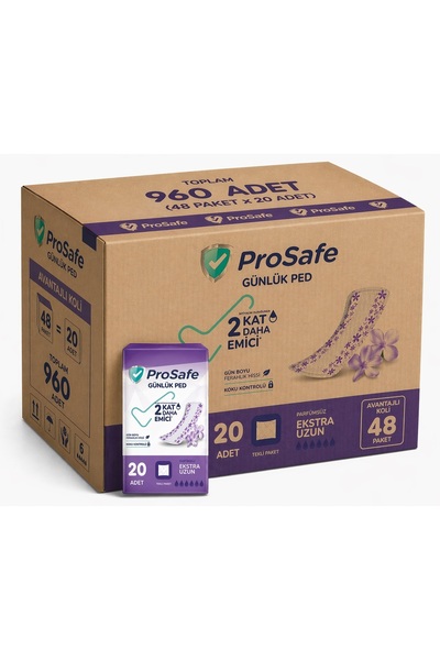 PROSAFE Daily Pad Extra Long 960 Pieces