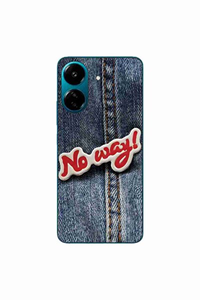 OEM Case compatible with Xiaomi Redmi 13C 4G Silicon Gel Tpu Model No Way Jeans