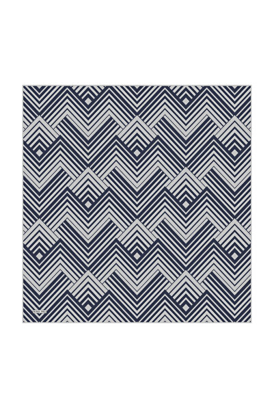 Bursa İpek Lead Synthesis Pattern Twill Silk Scarf