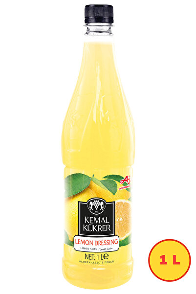 Kemal Kükrer Kemal Kukrer Lemon Dressing Sauce 1 L | Tangy Lemon Salad Dressi...