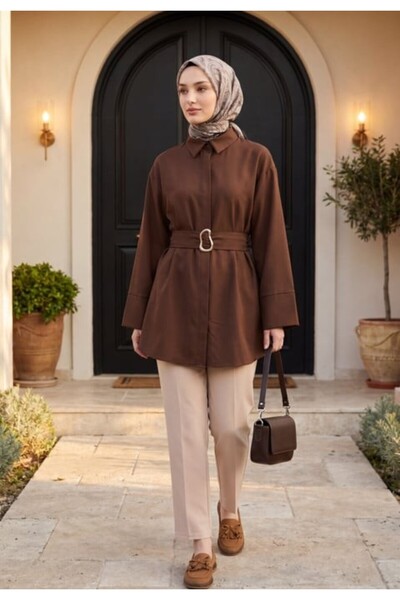 WOMEN TOKALI KEMERLİ TUNİK