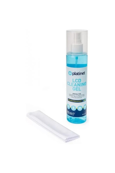 Platinet Soluție de curățare LCD + microfibră, gel, 250 ml, Platinet-PFS 6255