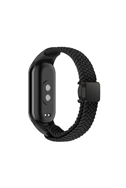 OEM Υφασμάτινο Λουράκι Μαύρο (Xiaomi Mi Band 9 NFC, 9, 8 NFC, 8)