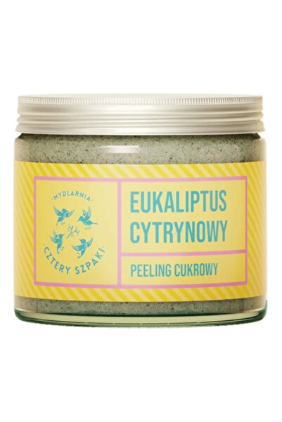 CZTERY SZPAKI Peeling cu zahăr Eucalipt și Lămâie, 250 ml