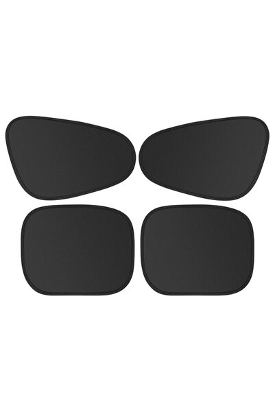 Choice Front-Rear 4pcs 4Pcs Car Electrostatic Sun Visor Side Window 4-Layer S...