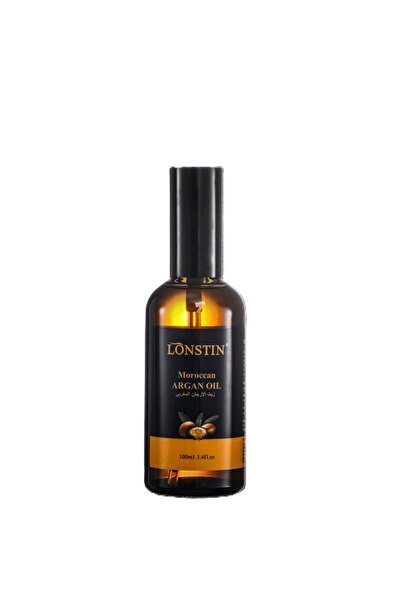 Lonstin زيت الأرجان ، 100 مل، للشعر والجسم، زيت مرطب ومغذي