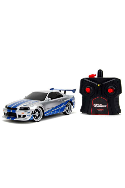 Feyza Oyuncak 1:24 Fast & Furious Brian’s Nissan Skyline GT-R (R34) Uzaktan K...