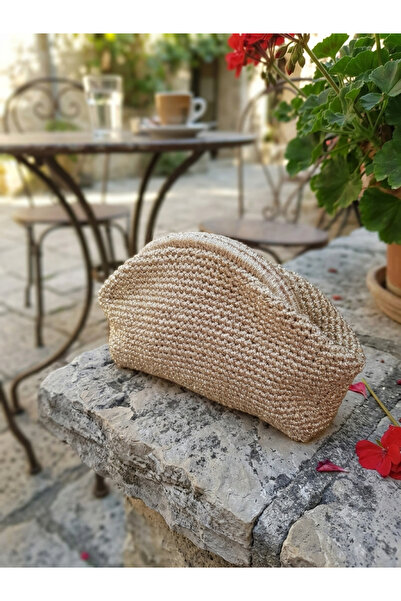 hobilanka 25/20 χρυσό τσαντάκι clutch