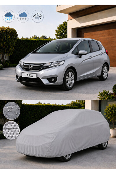 cashen Honda Jazz Araç Brandası Su Geçirmez Tam Koruma Toz ve Kir Korumalı Gr...