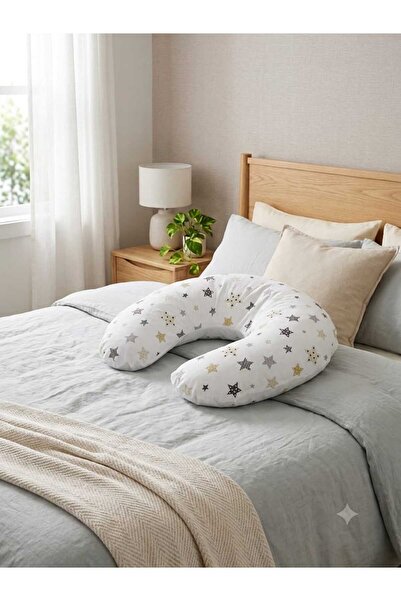 BABY LİGHT ANNELERİN İHTİYACI OLAN ÜRÜNLER Double-Sided Breastfeeding Pillow ...