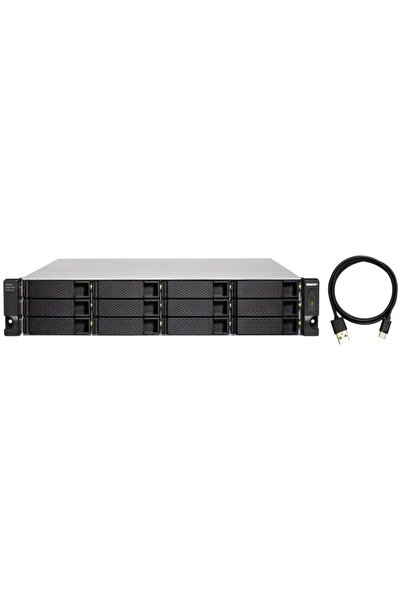 Qnap R1200C Unitate de expansiune NAS cu 12 compartimente SATA 6Gbps, 2U, mon...