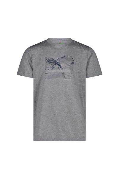 CMP Tricou bărbați 32T7177-Gri-46