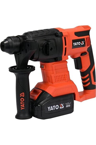 yato Ciocan rotopercutor fără fir 18V SDS+ 2J cu acumulator, încărcător și cu...
