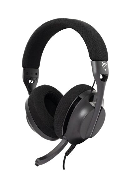 white shark PARROT Wired Gaming Headset Over-Ear Stereo 40mm Mic Volume Contr...