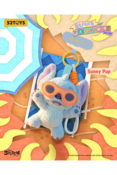 52 Toys Stitch Aloha Hawaii Series – Plush Phone Strap, summer-style Stitch a...