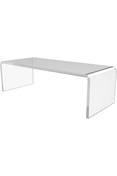 Slasa Acrylic Display Risers Stand 35 x 20 x 15 cm, Stackable Display Shelves