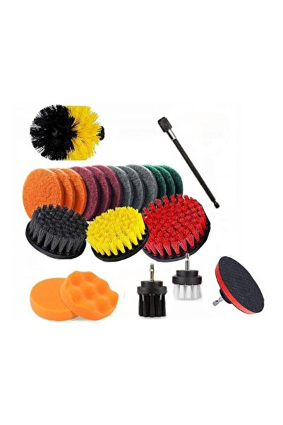 Kraft&dele Set perii curatare pentru bormasina, Kraft&Dele, 22 piese