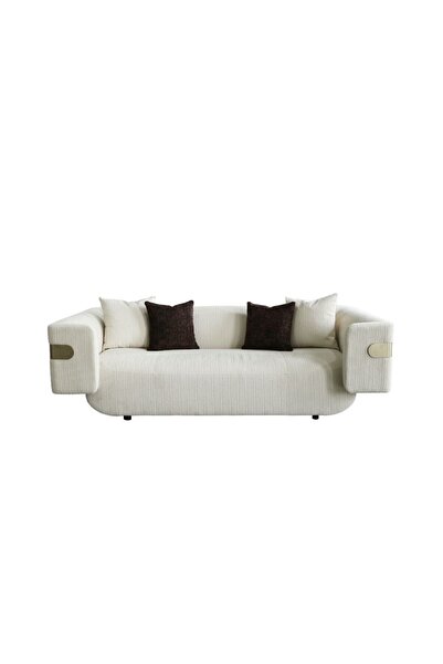 Danube Home Dravena 3 Seater Fabric Sofa | Three Seat Sofas | L233xW108xH71cm...