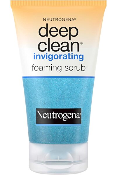 Neutrogena Foaming Facial Scrub with Glycerin, Cooling and Exfoliating Gel to...