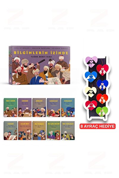 Nesil Çocuk Yayınları Bilginlerin İzinde (10 Kitap Set)-Tuğba Akbey İnan-8'li...