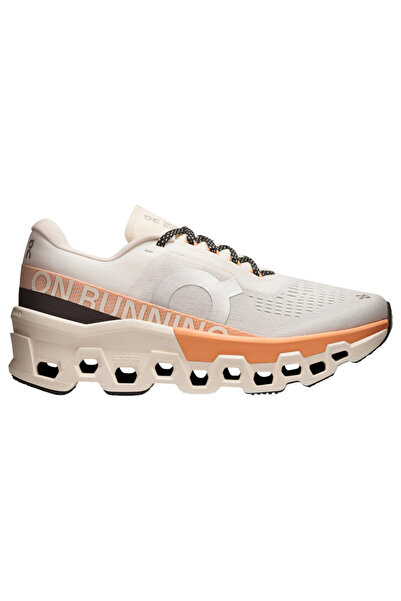 ON Pantofi de alergare pentru femei Cloudmonster 2 FW 2025-Crem/Portocaliu-37...