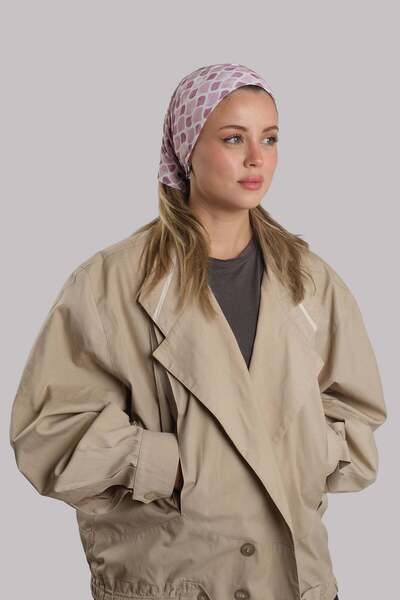 HÜRREM BONE Şarabi Practical Ready-To-Wear Buff Bandana Sandy Patterned Tube ...