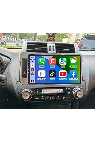 Carplayer شاشة أندرويد لتويوتا برادو موديلات 2014 2015 2016 2017، 8 جيجابايت ...