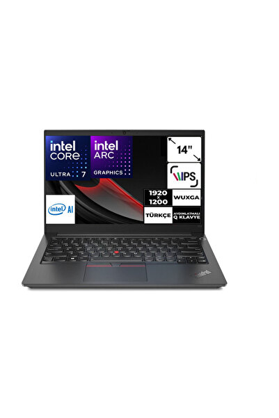 LENOVO ThinkPad E14 Gen 7 Ultra 7 255H 32 GB 2 TB SSD Windows 11 Pro Arc 140T...