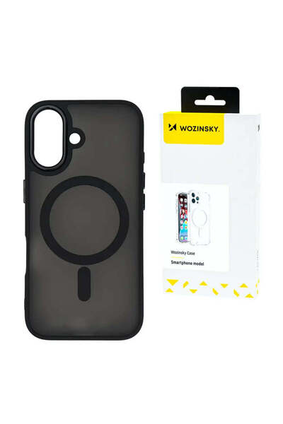 WOZINSKY Husă Fashion MagSafe pentru Samsung Galaxy S25+ - negru