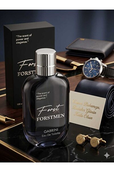 Lider MAGNESİA ERKEK PARFÜMÜ FORSTMEN BLACK EDT 100ML BABALAR GÜNÜNE ÖZEL SERİ