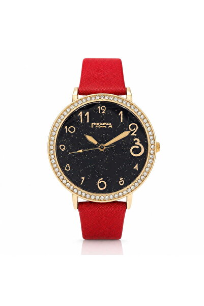 Watch Ceas dama, Casual, Francesca di Geneva, Rosu, FF267