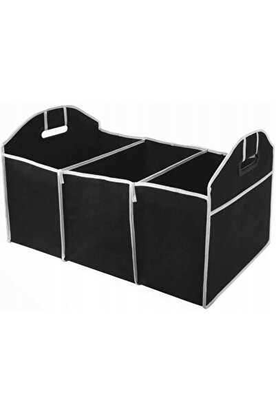 OEM Organizator Portbagaj, 3 compartimente, 55x34x32.5cm, Negru