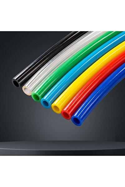 DYZER POLİÜRETAN PNÖMATİK HORTUM ŞEFFAF 2x4 (5 metre) (İç Çap: 2 mm Dış Çap: ...
