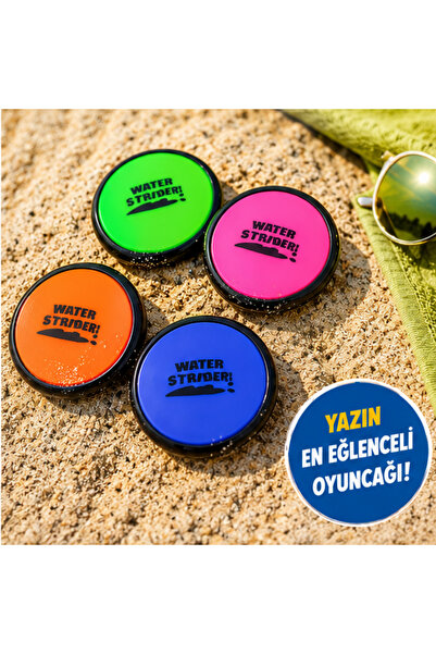 LRS STORE 4 lü Set Deniz- Havuz Oyuncağı Suda Kayan Diskler Dalış Yüzme Öğretici Eğlenceli Su Topu Atış Oyuncak