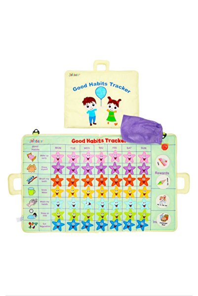 Jolly Baby Carte/ Paturica AGENDA ZILNICA cu bunele obiceiuri Jollybaby 8242J-3