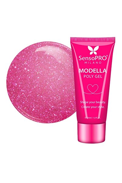 SensoPRO Milano Polygel MODELLA - Fuchsia Luxe, 30ml