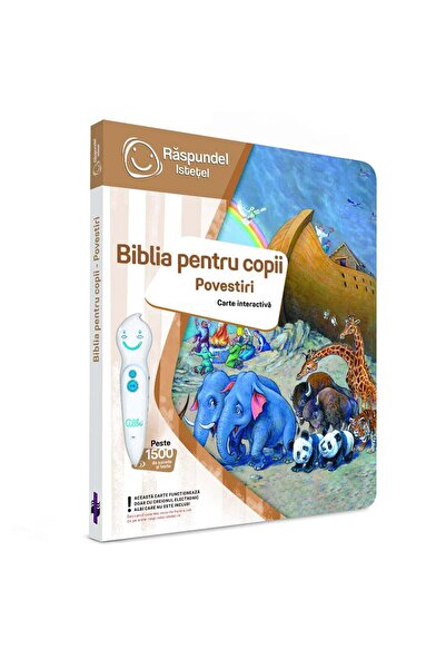 Raspundel Istetel Carte interactiva, Raspundel Istetel, Biblia pentru copii, ...