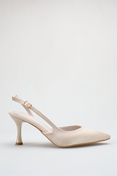 trender Ženske večernje sandale 716.199 BEŽ SATIN