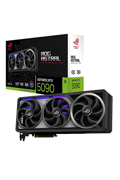 ASUS ROG Astral GeForce RTX 5090 32GB GDDR7 OC Edition DLSS 4 512 Bit Ekran K...