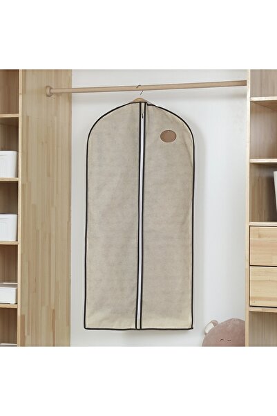 GALORWAY Husă bej pentru haine 60x137 cm – protecție împotriva prafului, umez...