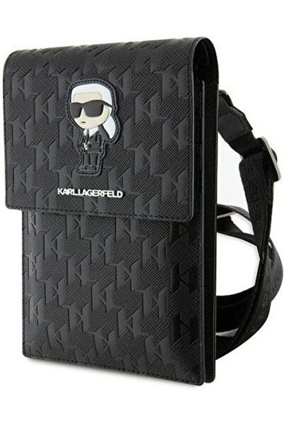 Karl Lagerfeld Σαφιάνο Θήκη & Πουγκί Μαύρο KLWBSAKHPKK