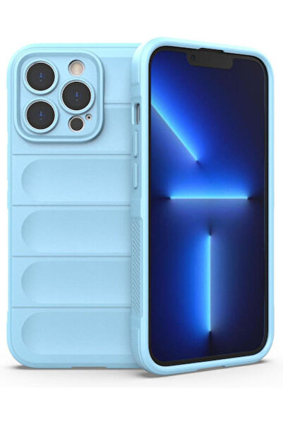 Hurtel Μαγική Ασπίδα Πίσω Θήκη Σιλικόνης Γαλάζια (iPhone 13 Pro Max)