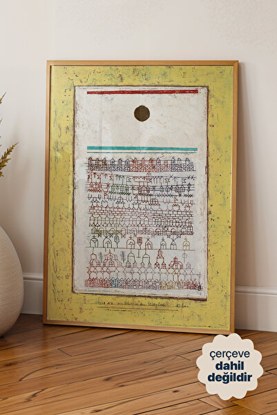 Persona Istanbul Paul Klee "Ein Blatt aus dem Städtebuch, 1928" - Modern Sana...