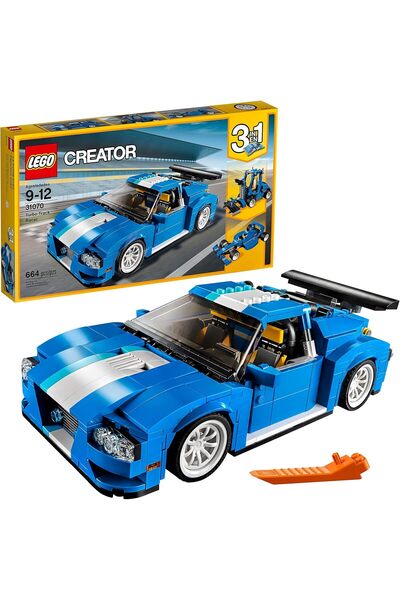 LEGO مجموعة بناء كرياتور توربو تراك ريسر 31070 (664 قطعة)